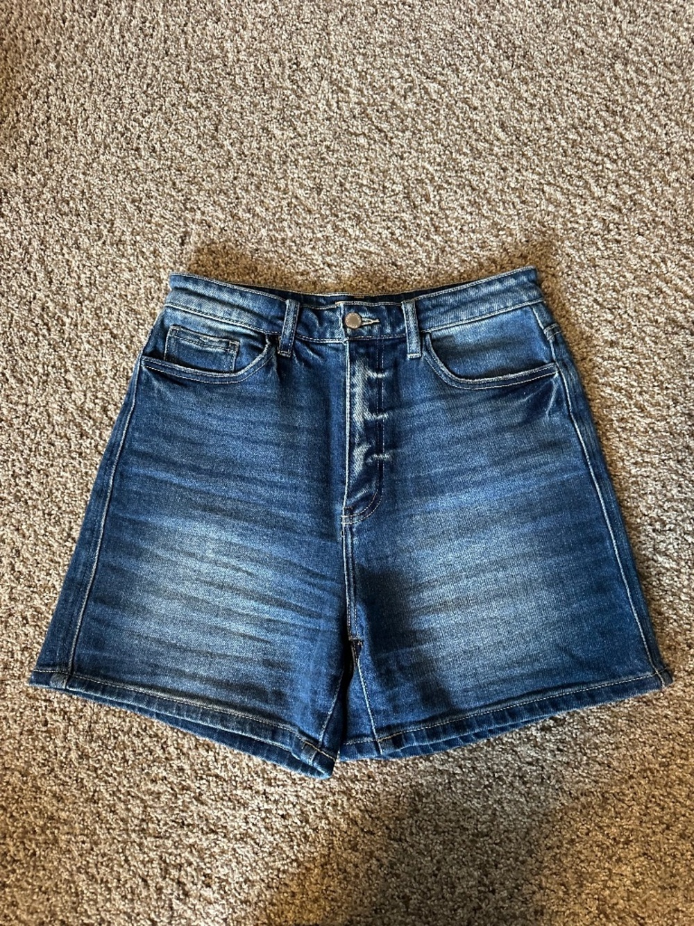 Jan can mom fit denim Jean shorts sz 27